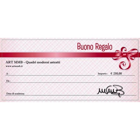 Buono regalo € 250,00