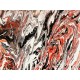 1 Quadri moderni astratti "FLUID 105"