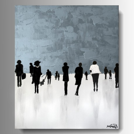 1 Quadri moderni astratti " PROMENADE"