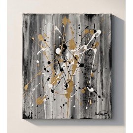 1 Quadri moderni astratti " GOLDEN SILENCE "