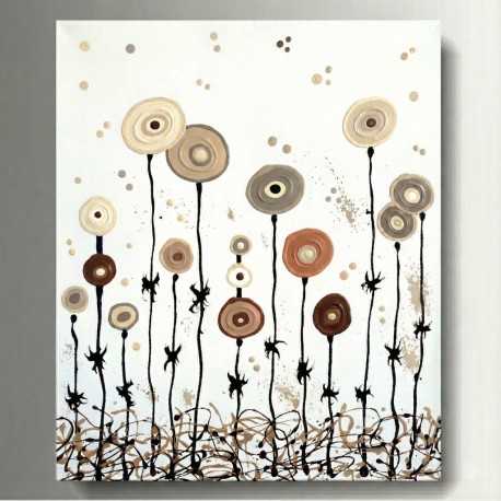 1 Quadri moderni astratti "GARDEN 6"